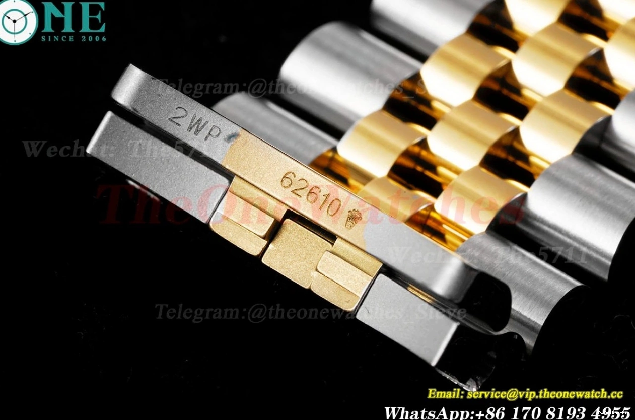 King 126333 VR3235 YG Datejust Gold SS Jubilee 904L 41mm Stk 0417